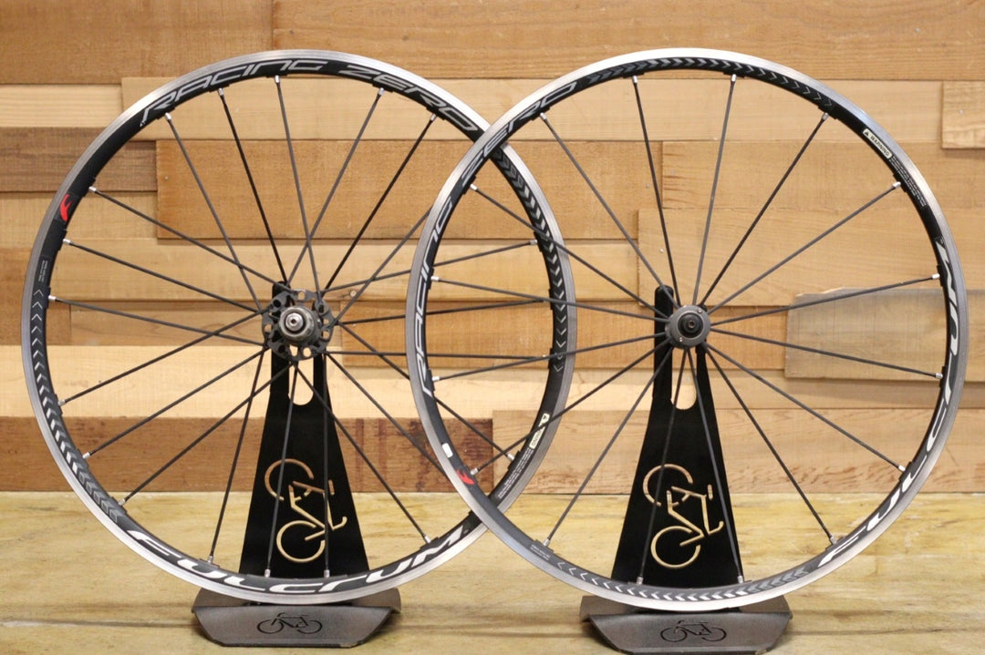 フルクラム FULCRUM レーシングゼロ RACING ZERO アルミ クリンチャー ホイールセット シマノ 11/12S ナローリム 15C 【立川店】