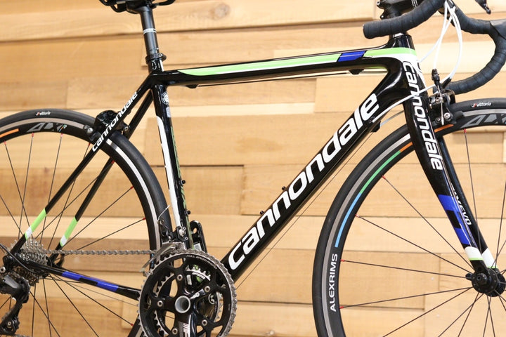 キャノンデール CANNONDALE スーパーシックス SUPERSIX EVO 2015 52サイズ シマノ 105 5800 MIX カーボン ロードバイク 【立川店】