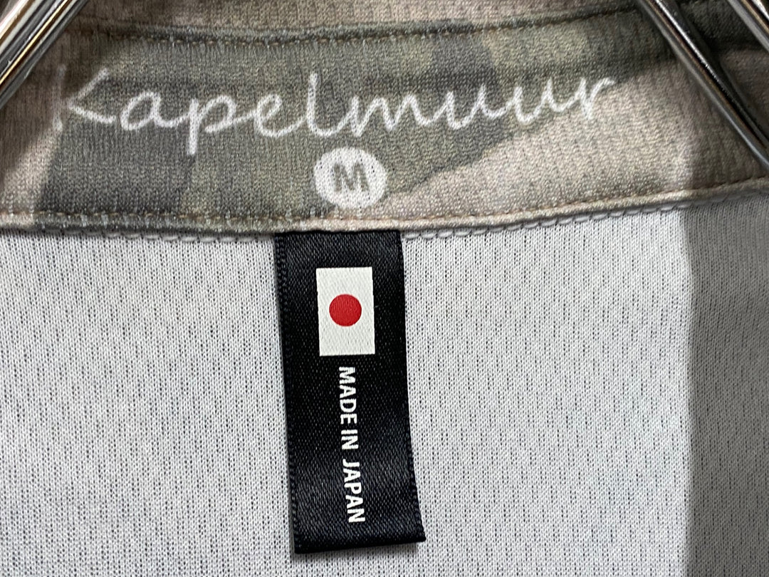 JM243 カペルミュール KAPELMUUR 半袖 襟付 サイクルシャツ 薄茶 M バックポケット