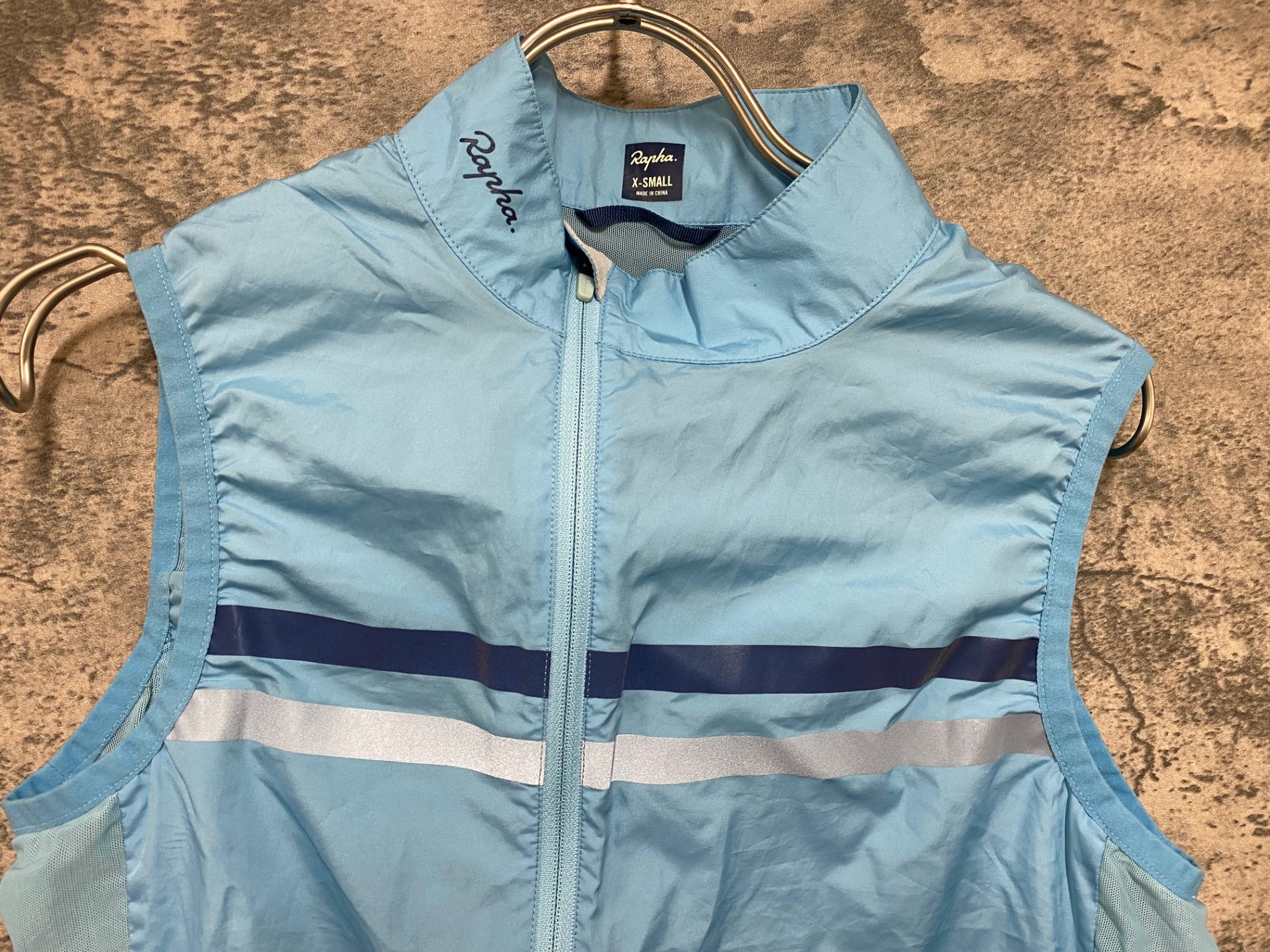 JM660 ラファ Rapha WOMEN'S RAPHA GILET サイクルベスト ジレ 水色 XS