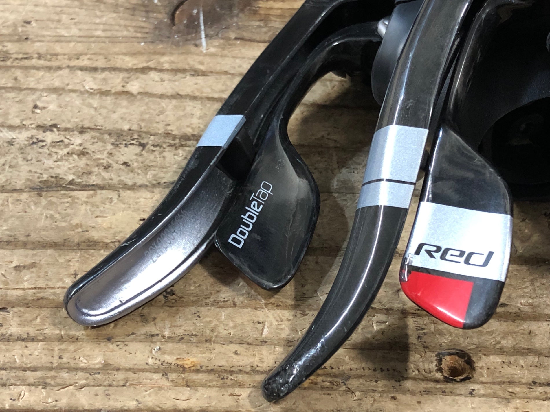 JY086 スラム SRAM レッド RED ダブルタップレバー セット 2x10S