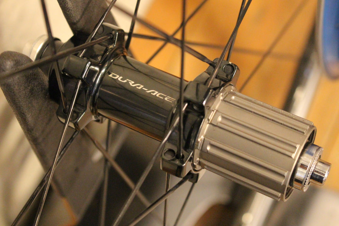 シマノ SHIMANO デュラエース DURA-ACE WH-9000-C24-CL-TL シマノ 11S/12S 15C アルミ/カーボン クリンチャー ホイールセット 【福岡店】
