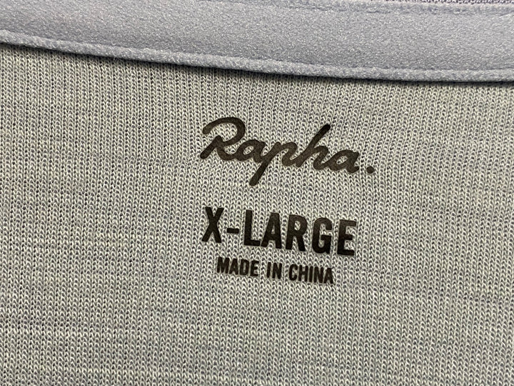 KF532 ラファ Rapha MEN'S CLASSIC LONG SLEEVE JERSEY 長袖 サイクルジャージ XL 水色