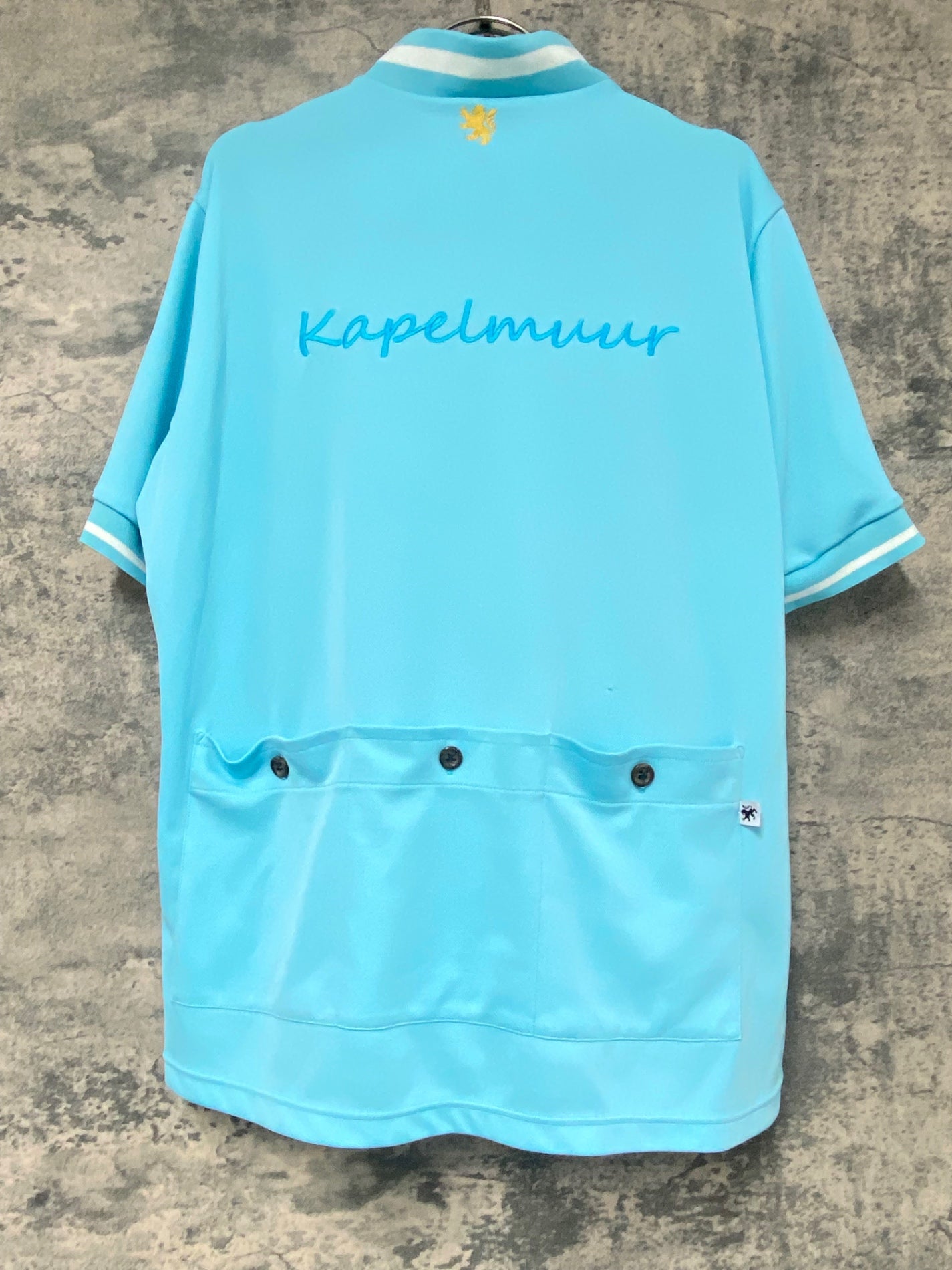 JQ579 カペルミュール KAPELMUUR 半袖 サイクルジャージ 水色 WL