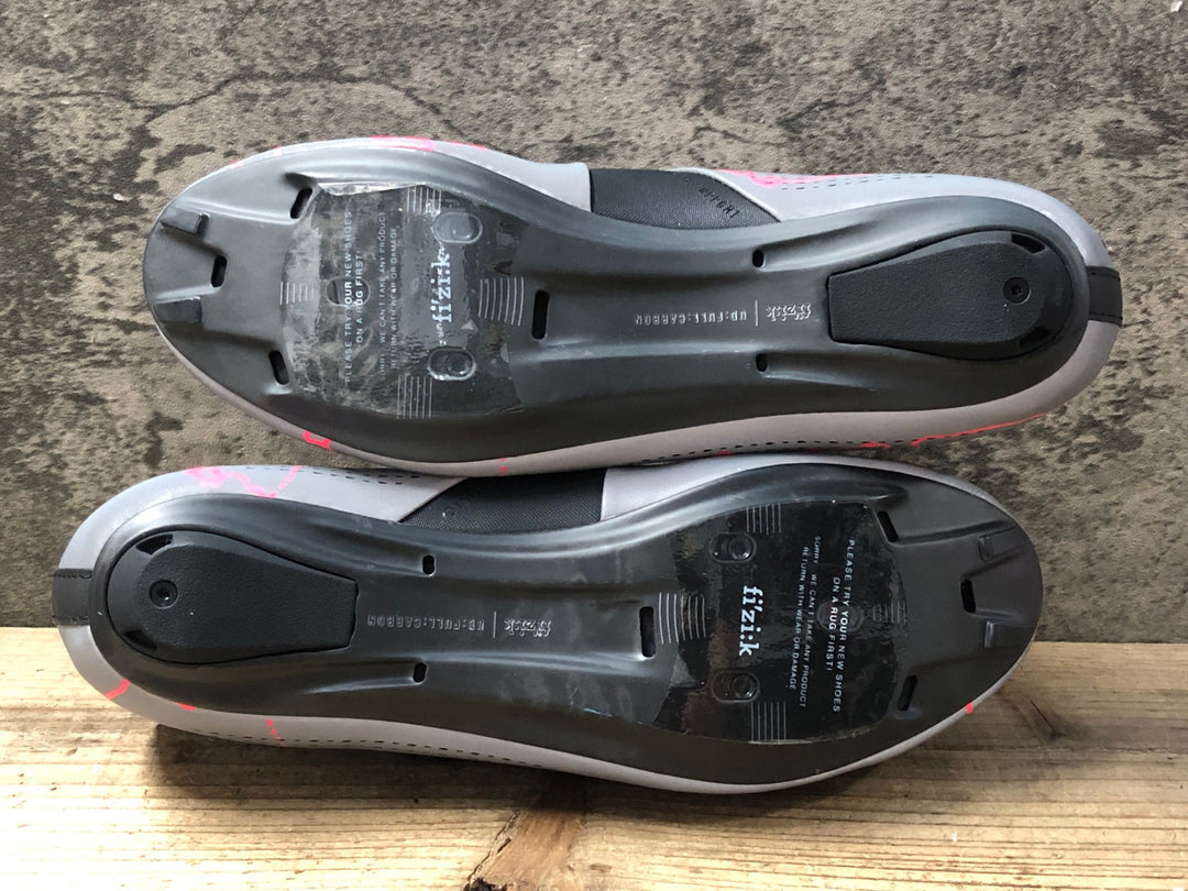 KC531 フィジーク fizik INFINITO R1 SPECIAL EDITION 19 19 ビンディングシューズ 3穴 リフレクト ピンク EU43 未使用