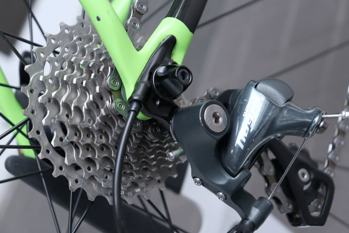 CannondaleSUPERSIX EVO ティアグラ2018他関連グッズ付き キャノンデール CANNONDALE SUPERSIX EVO CARBON 2018 50サイズ