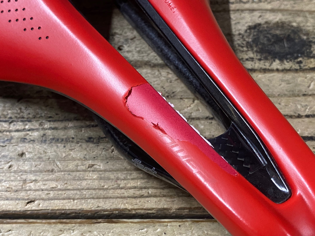 KI445 スペシャライズド SPECIALIZED エスワークスk S-WORKS POWER SADDLE カーボンレール サドル 赤 143mm