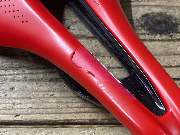 KI445 スペシャライズド SPECIALIZED エスワークスk S-WORKS POWER SADDLE カーボンレール サドル 赤 143mm