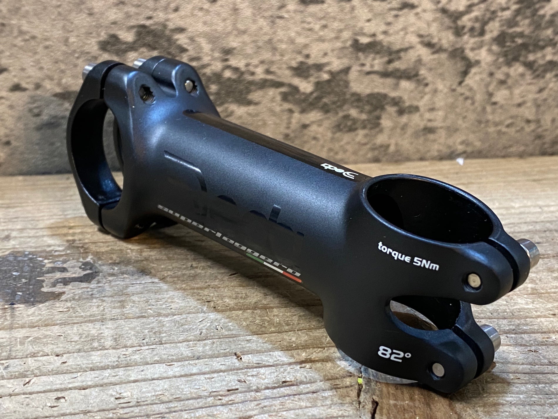 JX926 デダ Deda superleggero アルミ ステム 黒 110mm Φ31.7 OS 82