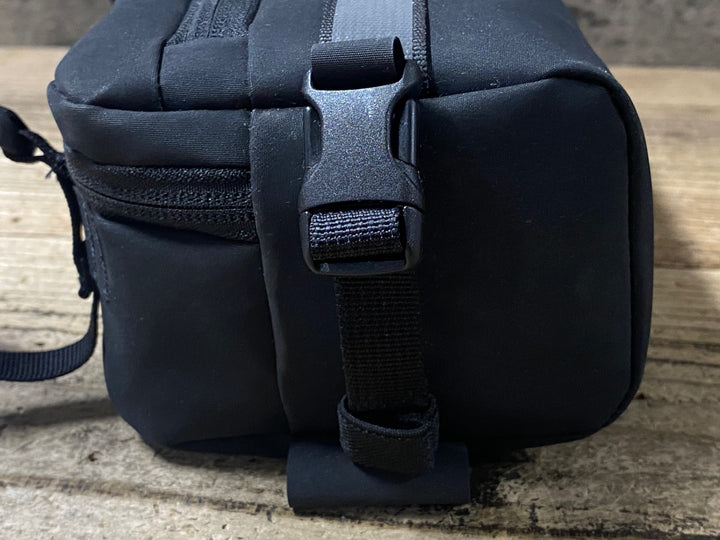 KH855 ラファ RAPHA BAR BAG ハンドルバーバッグ 黒 ※固定ストラップ一本欠品