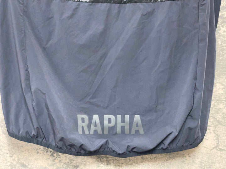 KC674 ラファ Rapha PRO TEAM INSULATED GILET ジレ サイクルベスト 黒 XL 裏起毛