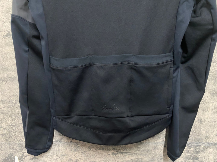 KQ989 ラファ Rapha CORE WINTER JACKET 長袖 サイクルジャケット 黒 S 裏起毛