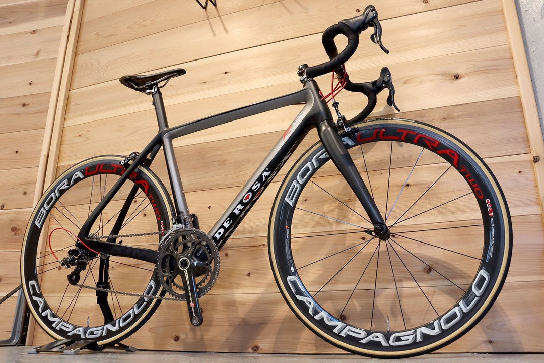 デローザ DE ROSA キング KING RS 2012 61.5サイズ カンパニョーロ レコードmix 11S カーボン ロードバイク 【千葉店】