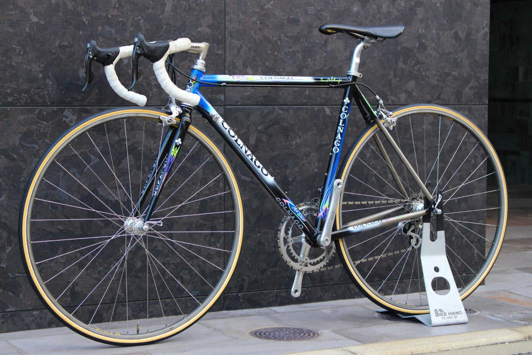 コルナゴ COLNAGO チタニオ TITANIO ART DECOR 1998年頃 カンパニョーロ レコード 9S チタン ロードバイク 【福岡店】