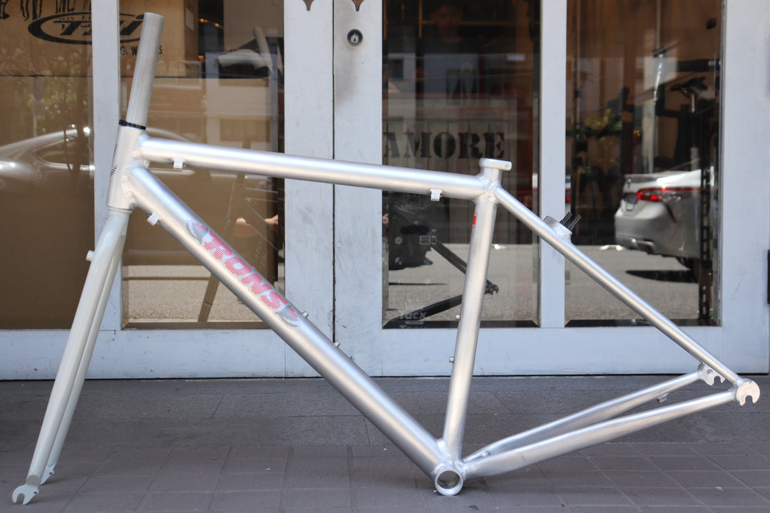 未使用 ロンズ バイクス RON'S BIKES ALUMINUS MAXIMUS 53サイズ アルミ グラベル ロードバイク フレームセット 【横浜店】