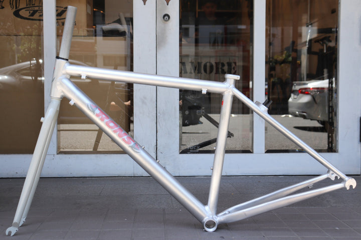 未使用 ロンズ バイクス RON'S BIKES ALUMINUS MAXIMUS 53サイズ アルミ グラベル ロードバイク フレームセット 【横浜店】