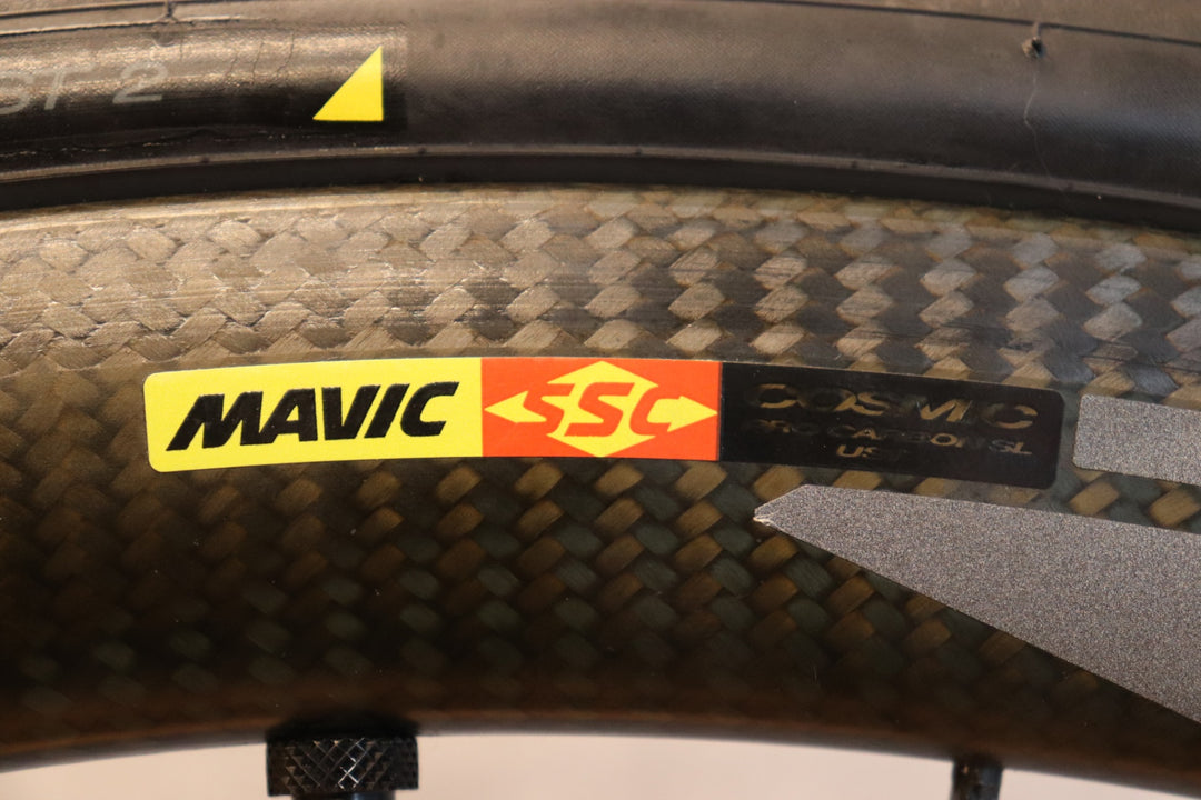 マヴィック MAVIC コスミック プロ カーボン COSMIC PRO CARBON SL UST チューブレスレディ ホイールセット シマノ12/11S 19C 【さいたま浦和店】