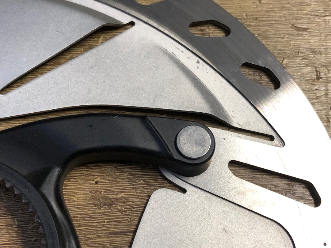 KI661 シマノ SHIMANO SM-RT800 ディスクブレーキローター 前後セット Φ160 厚さ1.63/1.68mm