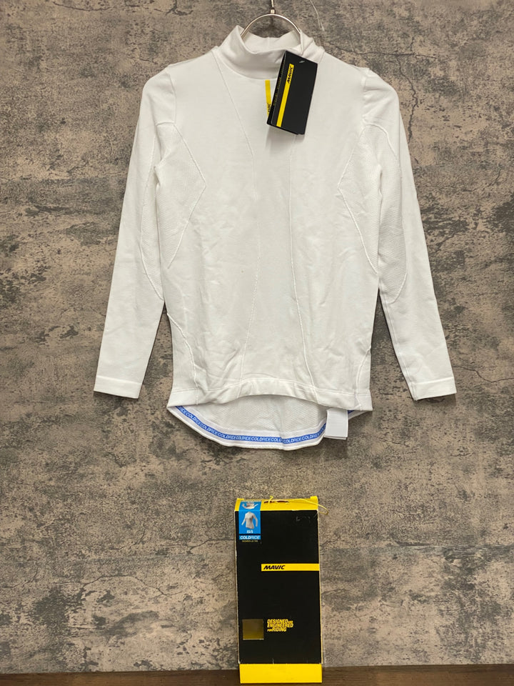 JX974 マヴィック MAVIC Cold Ride LS Tee W 長袖 ベースレイヤー 白 レディース XS/S