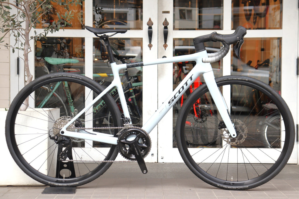 ⭐*︎様 アップグレード済 Scott ロードバイク Shimano 105ブレ スコット SCOTT アディクト ADDICT 50 2025モデル Sサイズ シマノ 105