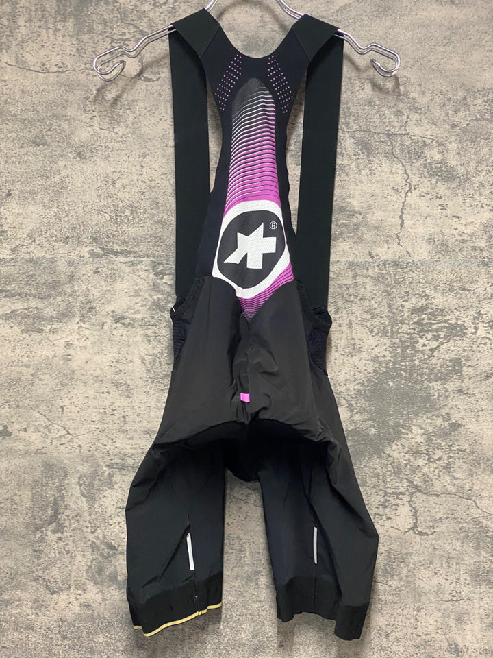 JV153 アソス ASSOS ビブショーツ 黒 M ※裾ゴム切れ
