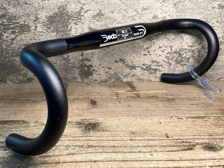 JK737 デダ DEDA RHM 01 6061 T6 アルミ ドロップハンドル 黒 エンドC-C420mm Φ31.7