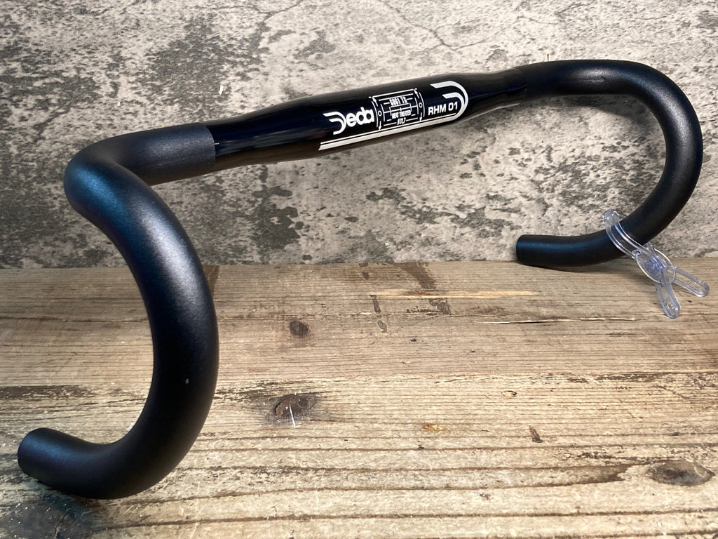 JK737 デダ DEDA RHM 01 6061 T6 アルミ ドロップハンドル 黒 エンドC