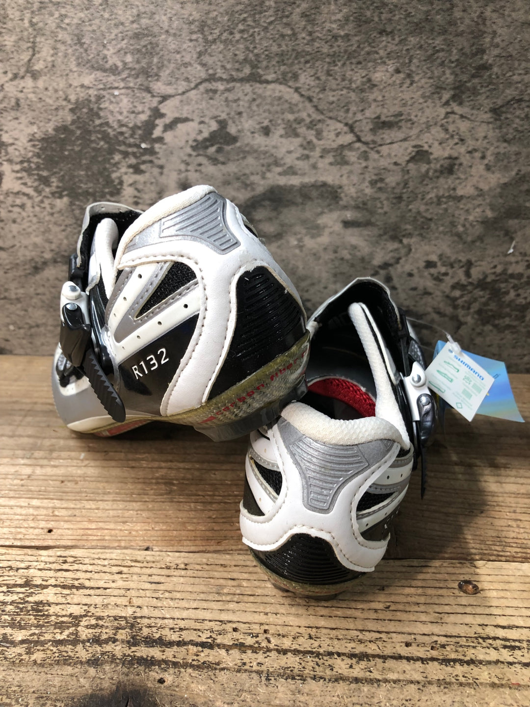 JR544 シマノ SHIMANO SH-R132L ビンディングシューズ 黒 EU37