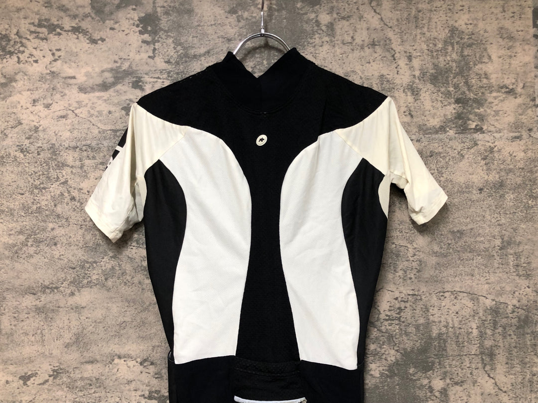 JR297 アソス ASSOS SS.13 半袖 サイクルジャージ 黒 M