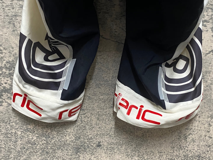 JR986 レリック reric ビブショーツ 白 黒 XL
