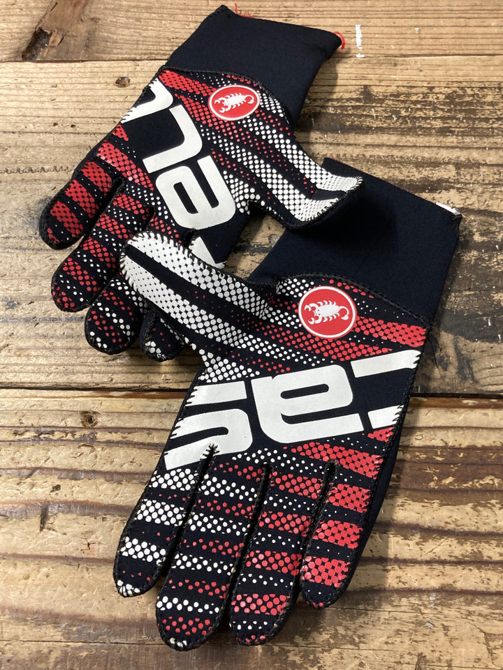 KP339 カステリ CASTELLI 長指 グローブ 黒 S/M