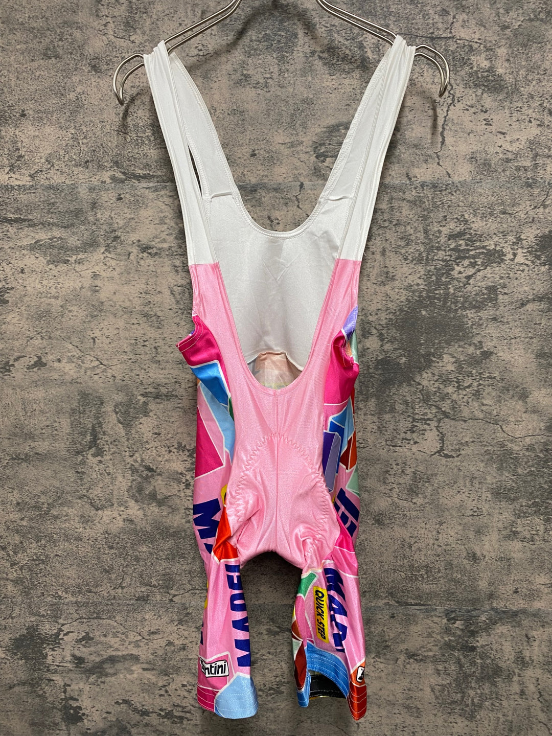 JV538 サンティーニ Santini ビブショーツ ピンク S QUICK STEP