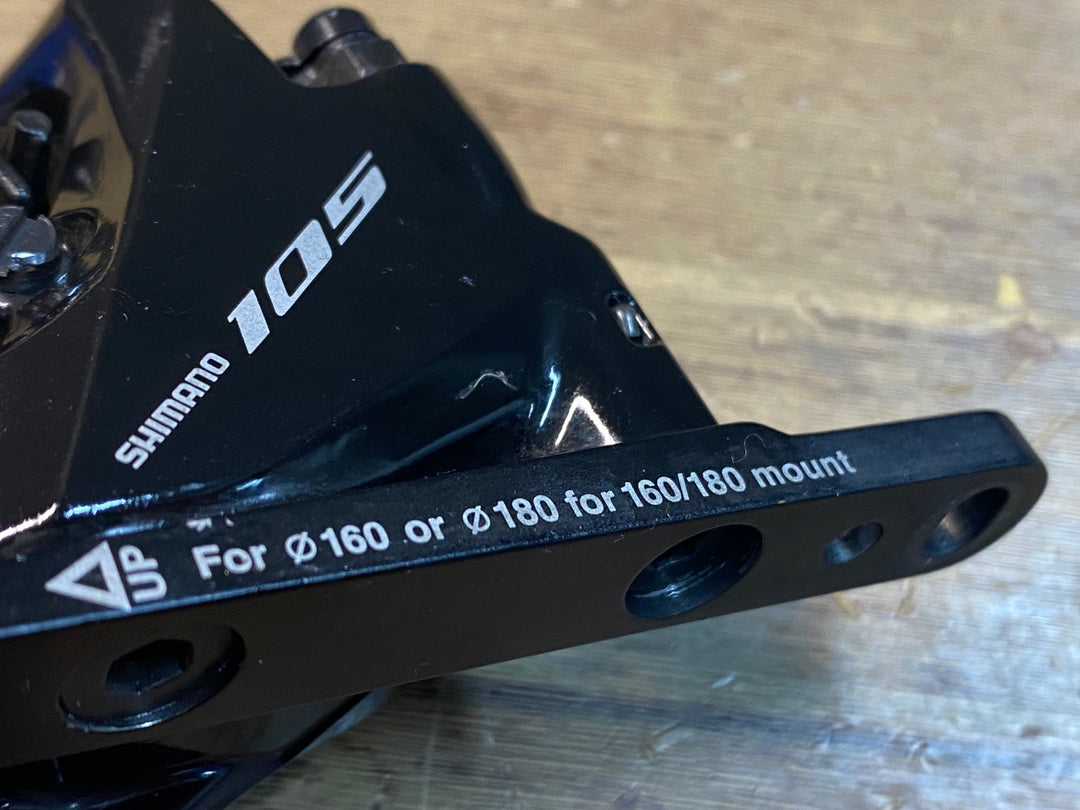 JK393 シマノ SHIMANO 105 BR-R7070 ディスクブレーキ キャリパー 油圧 セット