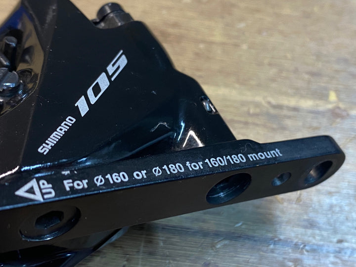 JK393 シマノ SHIMANO 105 BR-R7070 ディスクブレーキ キャリパー 油圧 セット