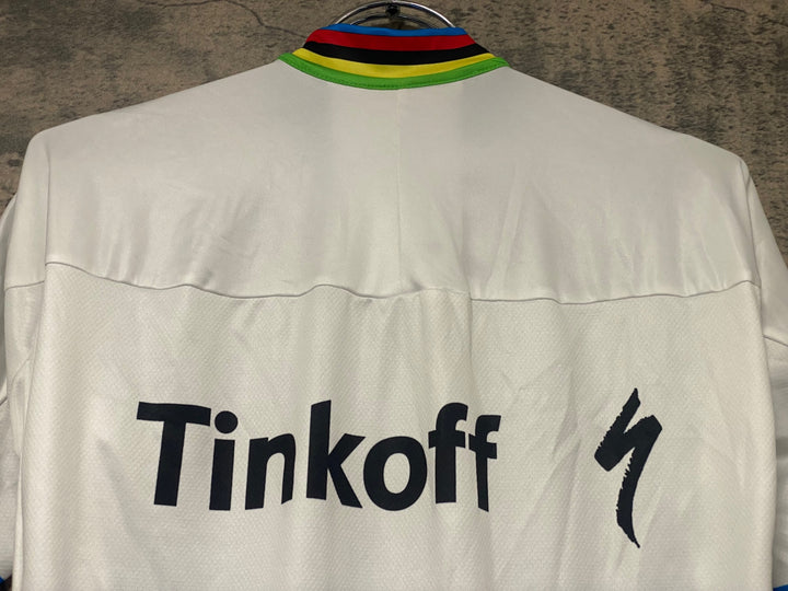 KJ817 スポーツフル sportful 半袖 サイクルジャージ 白 L TINKOFF