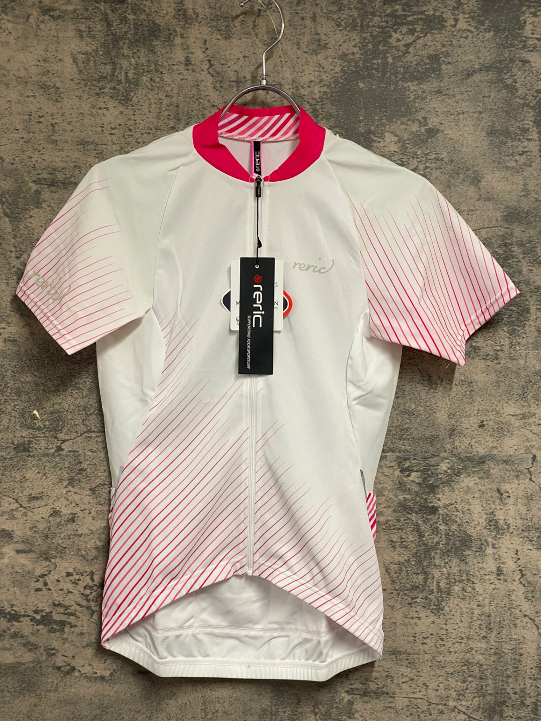 JW015 レリック reric Women's Himalia SS Jersey 半袖サイクルジャージ M 白 レディース