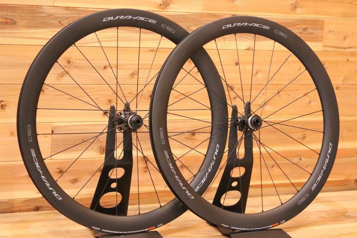 シマノ SHIMANO デュラエース DURA-ACE WH-R9270-C50-TL シマノ 12S 21C カーボン チューブレス ホイールセット 【広島店】