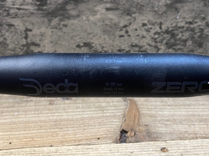 KA977 デダ Deda ZERO 1 アルミ ドロップハンドル エンド外-外380mm Φ31.7