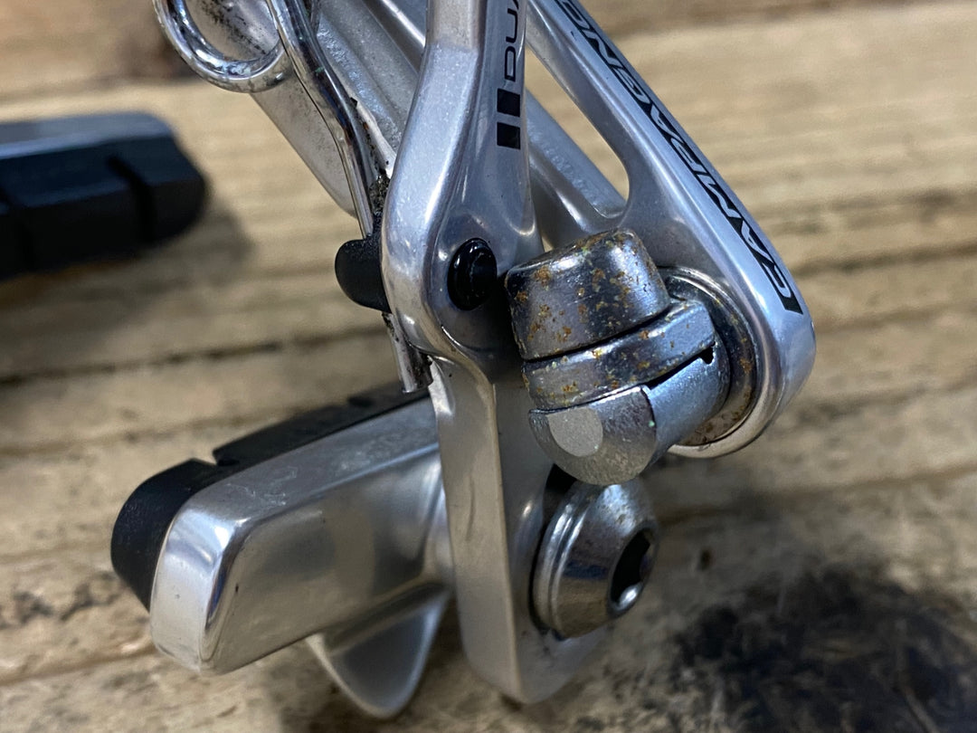 JX593 カンパニョーロ Campagnolo アテナ ATHENA BR11-AT ブレーキキャリパー 前後セット ※錆