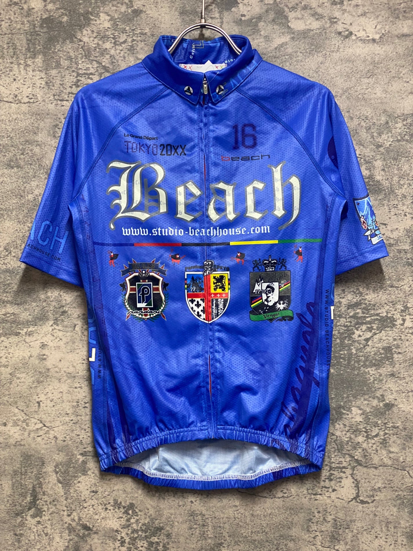 JR198 パンダーニ pandani 半袖サイクルジャージ 青 S – BICI AMORE