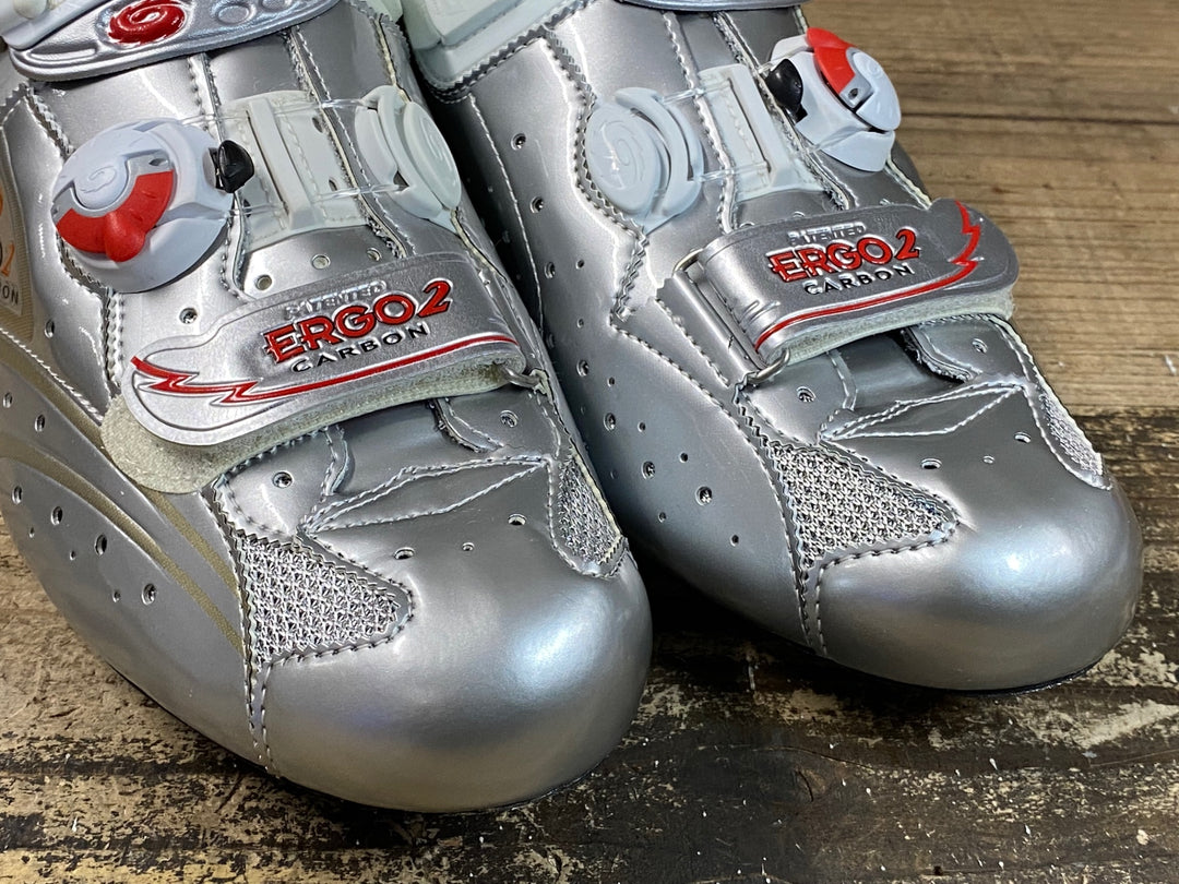 JR154 シディ SIDI SCARPE ERGO 2 C.L VERNICE ビンディングシューズ グレー EU45