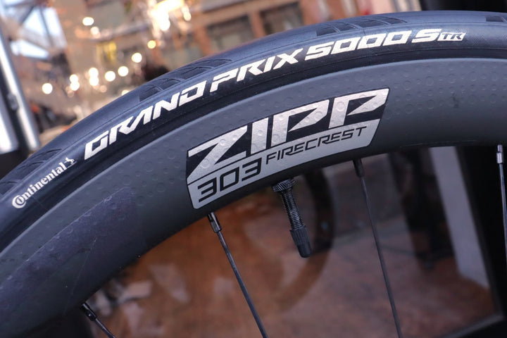 ジップ ZIPP 303 FIRECREST TUBELESS DISC カーボン チューブレス ホイールセット シマノ12/11S 【東京南麻布店】