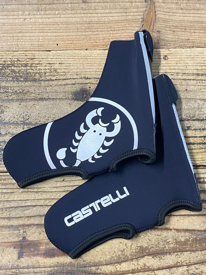 KC999 カステリ castelli シューズカバー 黒 S/M