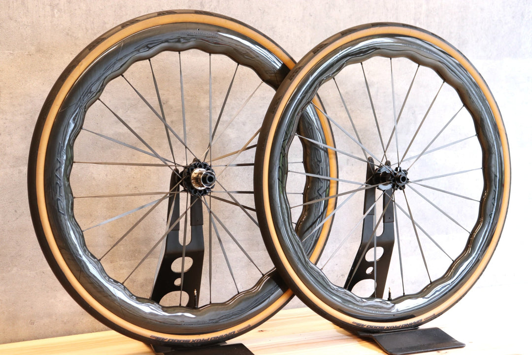 エリートホイールズ ELITEWHEELS ドライブ ヘリックス DRIVE HELIX 57D CS カーボン チューブレス ホイールセット シマノ 11S/12S 【さいたま浦和店】