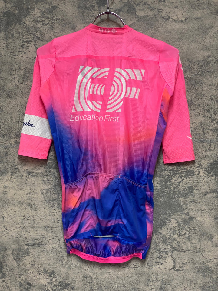KM668 ラファ Rapha EF PRO TEAM AERO JERSEY 2 半袖 サイクルジャージ ピンク S