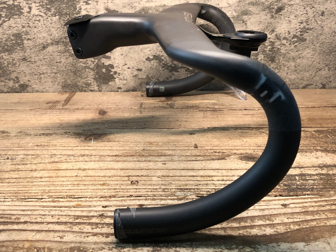 JO071 ロヴァール ROVAL RAPIDE COCKPIT 一体型カーボンドロップハンドル 420x100mm マウント付属