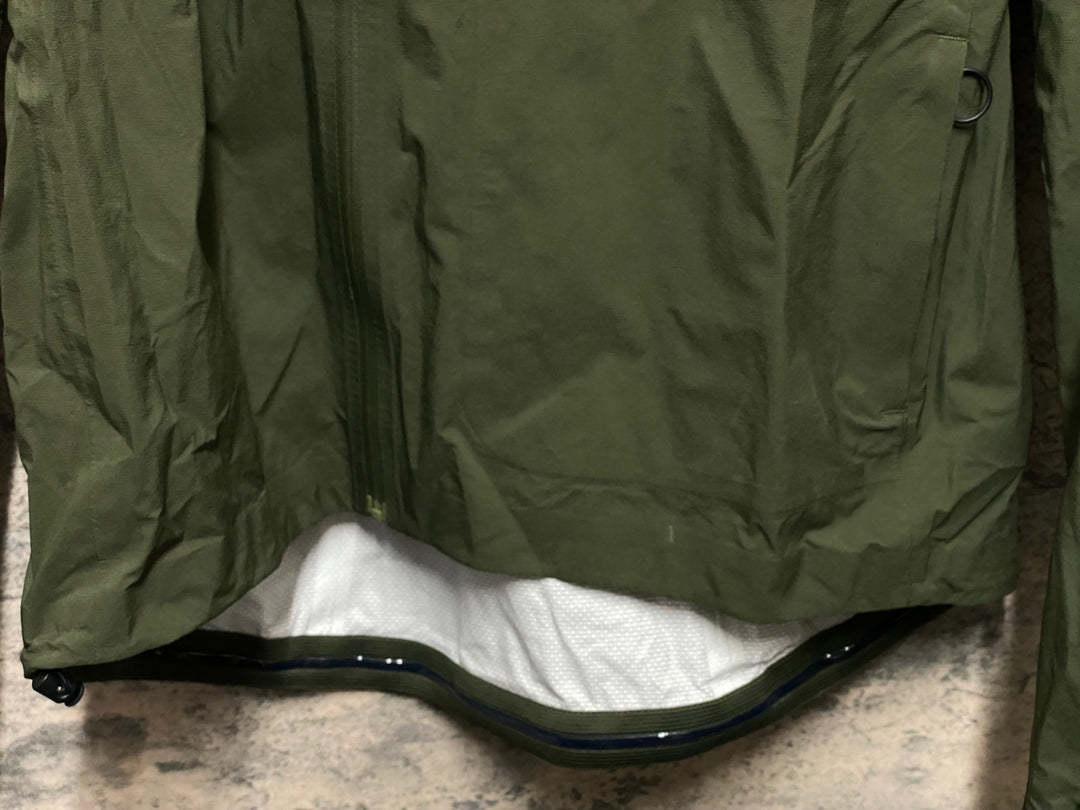 KP760 ラファ Rapha CLASSIC RAIN JACKET Ⅱ 長袖 レインジャケット カーキグリーン L