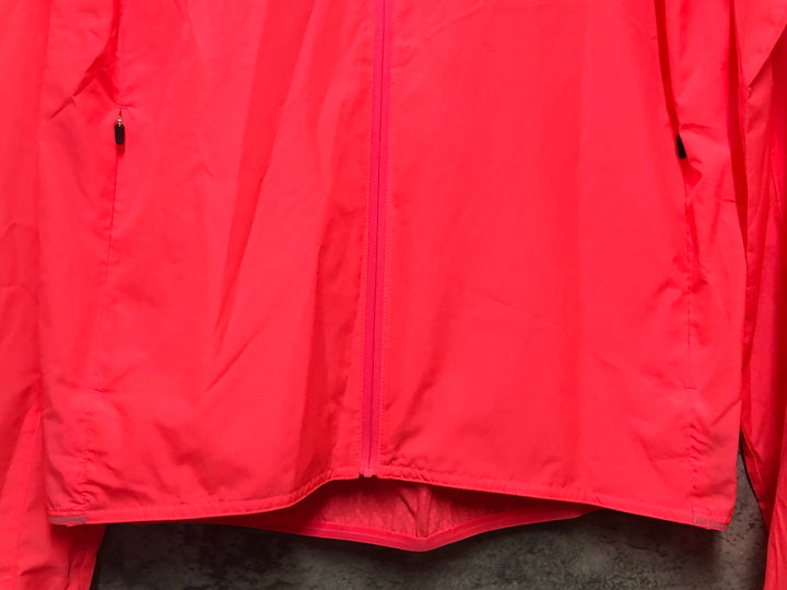 KM123 ラファ Rapha COMMUTER LIGHTWEIGHT JACKET サイクルジャケット ピンク S ※袖小汚れ