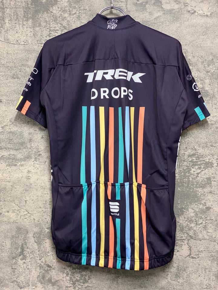 JM492 スポーツフル sportful 半袖 サイクルジャージ 黒 L TREK DROPS