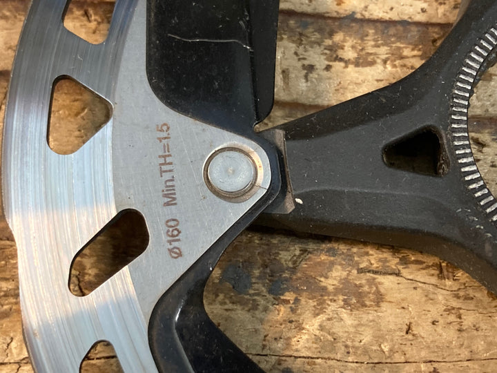 JX348 シマノ SHIMANO RT-MT900 ディスクブレーキローター 2枚セット Φ160 厚さ1.7mm/1.7mm